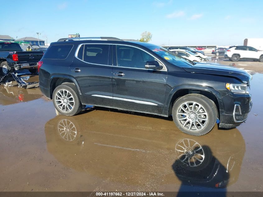 2022 GMC Acadia Fwd Denali VIN: 1GKKNPLS8NZ157279 Lot: 41197662