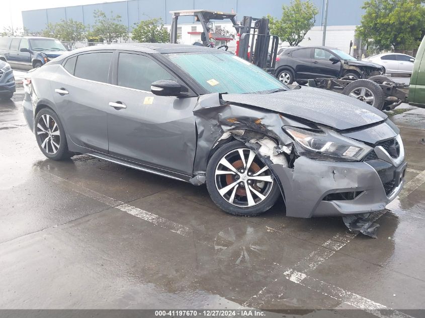 2017 Nissan Maxima 3.5 Sl VIN: 1N4AA6AP1HC443029 Lot: 41197670