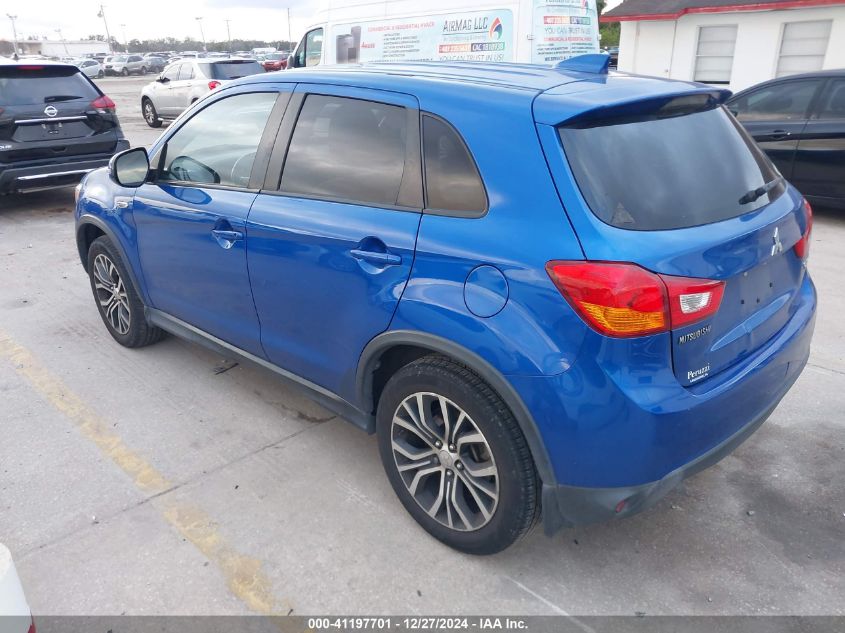 2017 Mitsubishi Outlander Sport 2.0 Es VIN: JA4AR3AU2HZ021625 Lot: 41197701