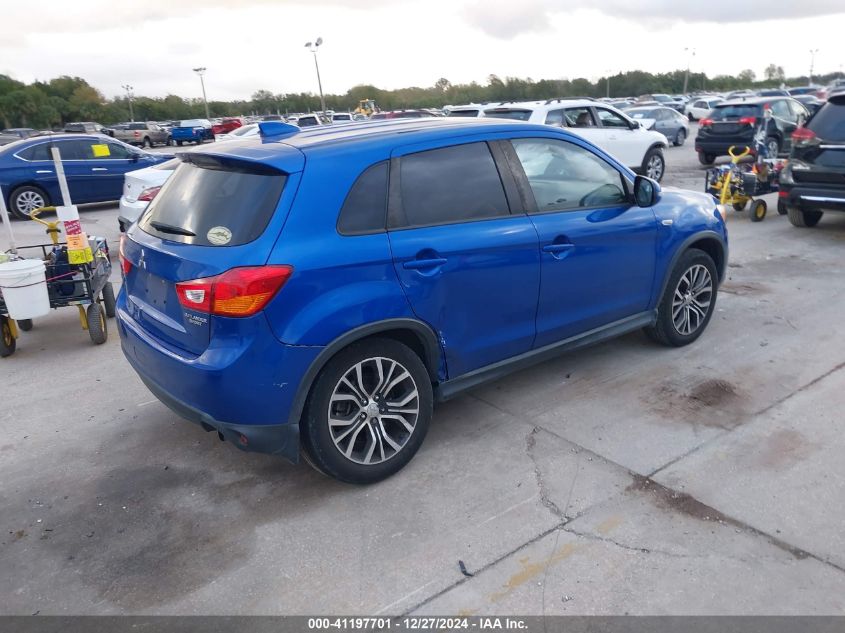 2017 Mitsubishi Outlander Sport 2.0 Es VIN: JA4AR3AU2HZ021625 Lot: 41197701