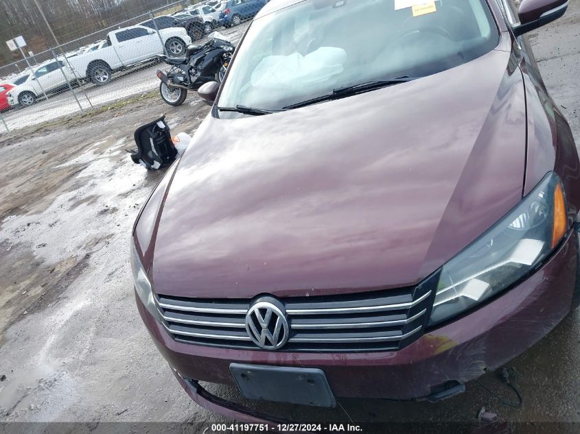 2013 Volkswagen Passat 2.5L Se VIN: 1VWBP7A36DC103690 Lot: 41197751