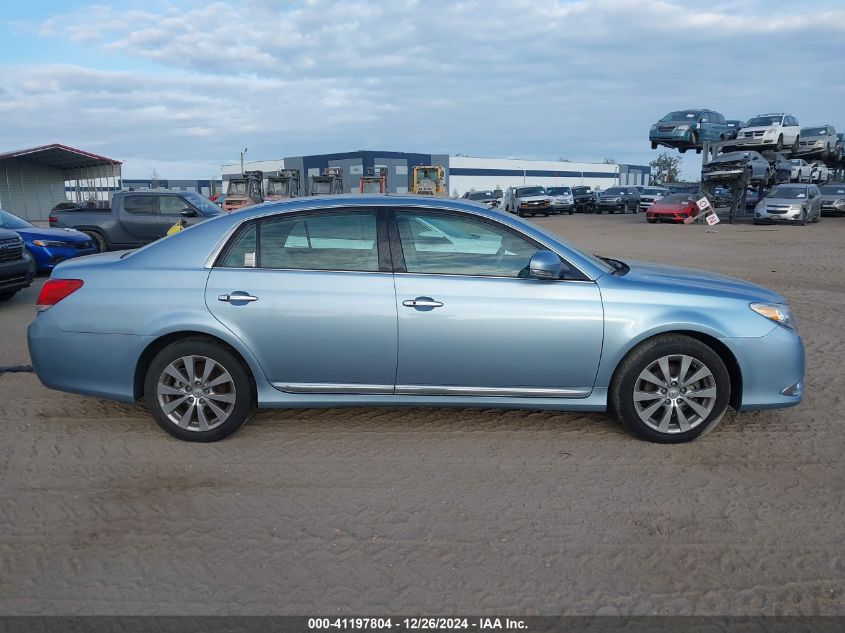 2011 Toyota Avalon Limited VIN: 4T1BK3DB9BU424431 Lot: 41197804