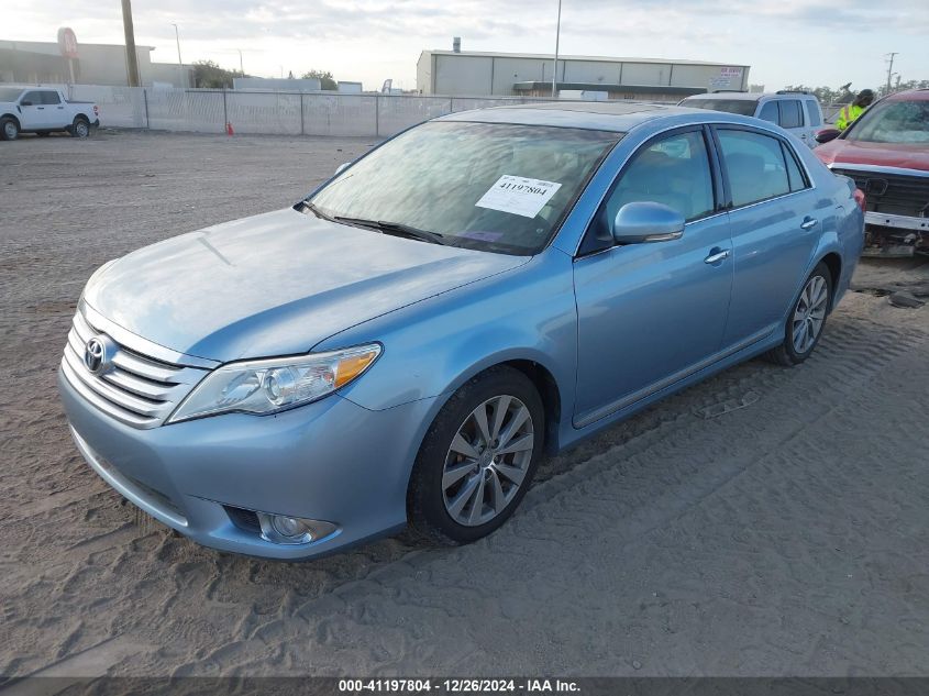 2011 Toyota Avalon Limited VIN: 4T1BK3DB9BU424431 Lot: 41197804