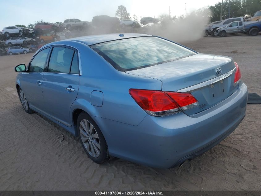 2011 Toyota Avalon Limited VIN: 4T1BK3DB9BU424431 Lot: 41197804