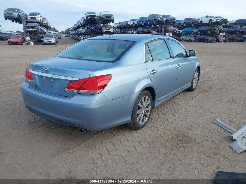 2011 Toyota Avalon Limited VIN: 4T1BK3DB9BU424431 Lot: 41197804