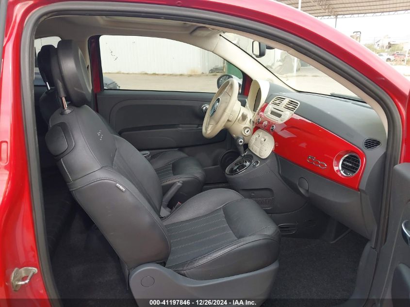 2012 Fiat 500 Lounge VIN: 3C3CFFCR8CT117765 Lot: 41197846