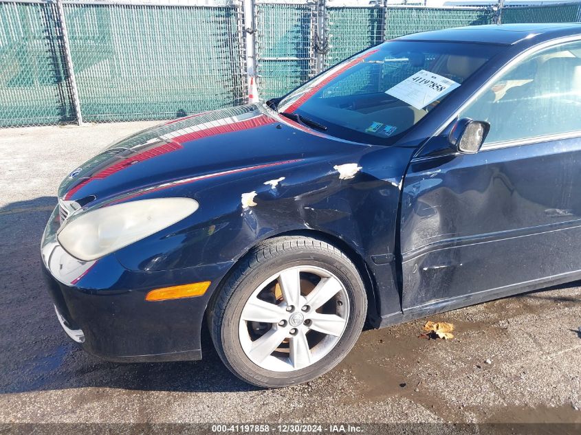 2005 Lexus Es 330 VIN: JTHBA30G955111207 Lot: 41197858