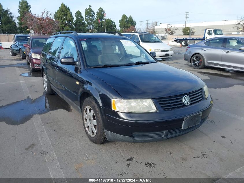 1999 Volkswagen Passat Gls VIN: WVWNA63B9XE332812 Lot: 41197918