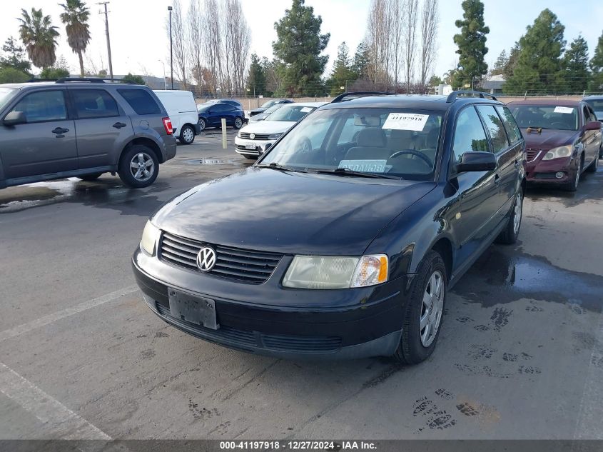 1999 Volkswagen Passat Gls VIN: WVWNA63B9XE332812 Lot: 41197918