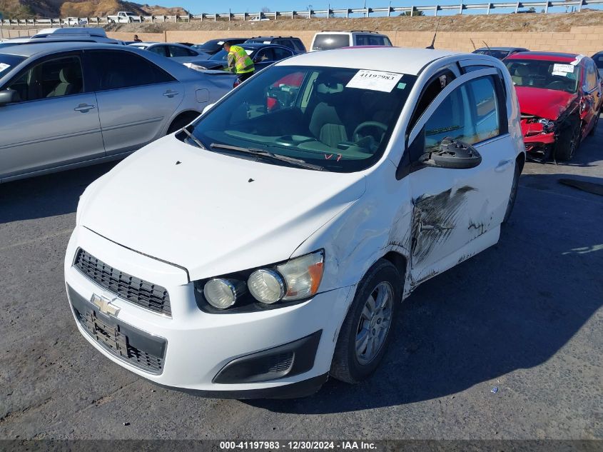 2014 Chevrolet Sonic Lt Auto VIN: 1G1JC6SH9E4227343 Lot: 41197983