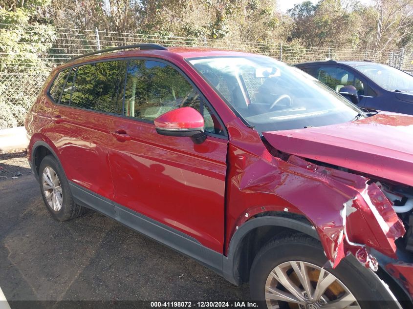 2018 Volkswagen Tiguan 2.0T S VIN: 3VV1B7AX5JM087249 Lot: 41198072