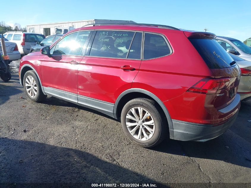 2018 Volkswagen Tiguan 2.0T S VIN: 3VV1B7AX5JM087249 Lot: 41198072