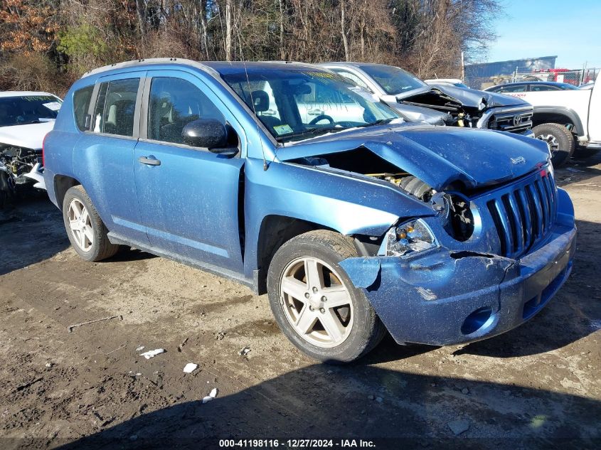 2007 Jeep Compass Sport VIN: 1J8FT47WX7D390166 Lot: 41198116