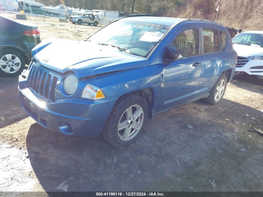 2007 Jeep Compass Sport VIN: 1J8FT47WX7D390166 Lot: 41198116