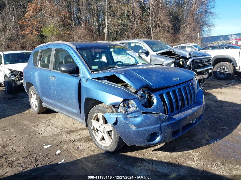 2007 Jeep Compass Sport VIN: 1J8FT47WX7D390166 Lot: 41198116