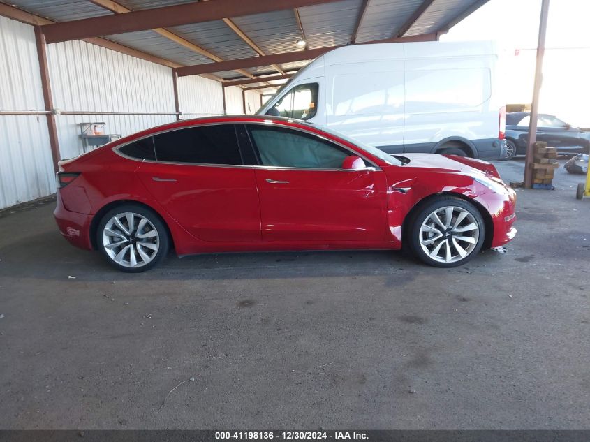 2018 Tesla Model 3 Long Range/Performance VIN: 5YJ3E1EB4JF088049 Lot: 41198136