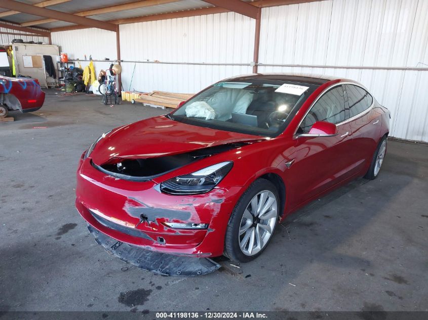 2018 Tesla Model 3 Long Range/Performance VIN: 5YJ3E1EB4JF088049 Lot: 41198136