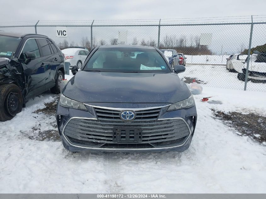 2020 Toyota Avalon Hybrid Xle VIN: 4T1A21FB3LU015615 Lot: 41198172