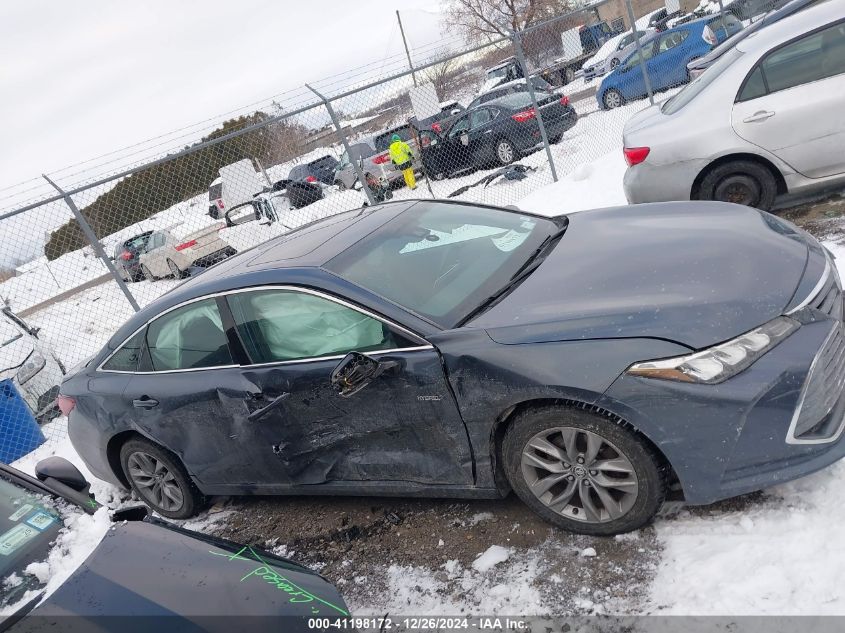 2020 Toyota Avalon Hybrid Xle VIN: 4T1A21FB3LU015615 Lot: 41198172