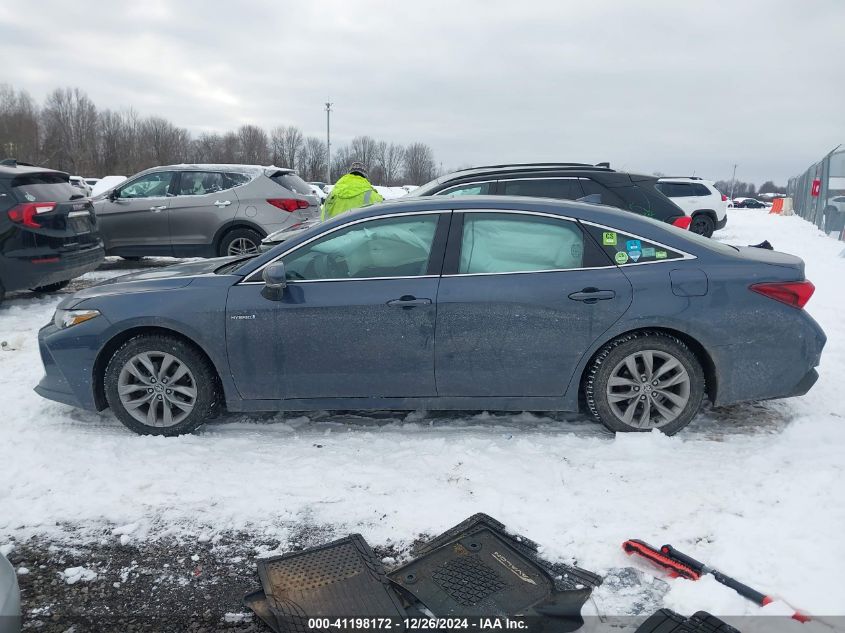 2020 Toyota Avalon Hybrid Xle VIN: 4T1A21FB3LU015615 Lot: 41198172