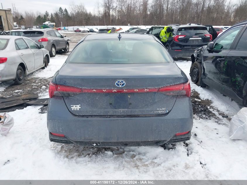 2020 Toyota Avalon Hybrid Xle VIN: 4T1A21FB3LU015615 Lot: 41198172