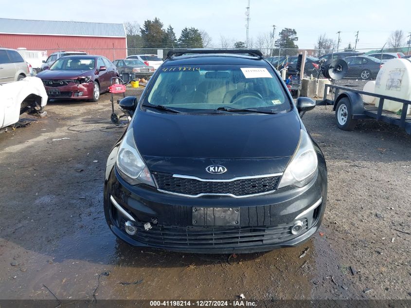 2016 Kia Rio Ex VIN: KNADN4A30G6645870 Lot: 41198214