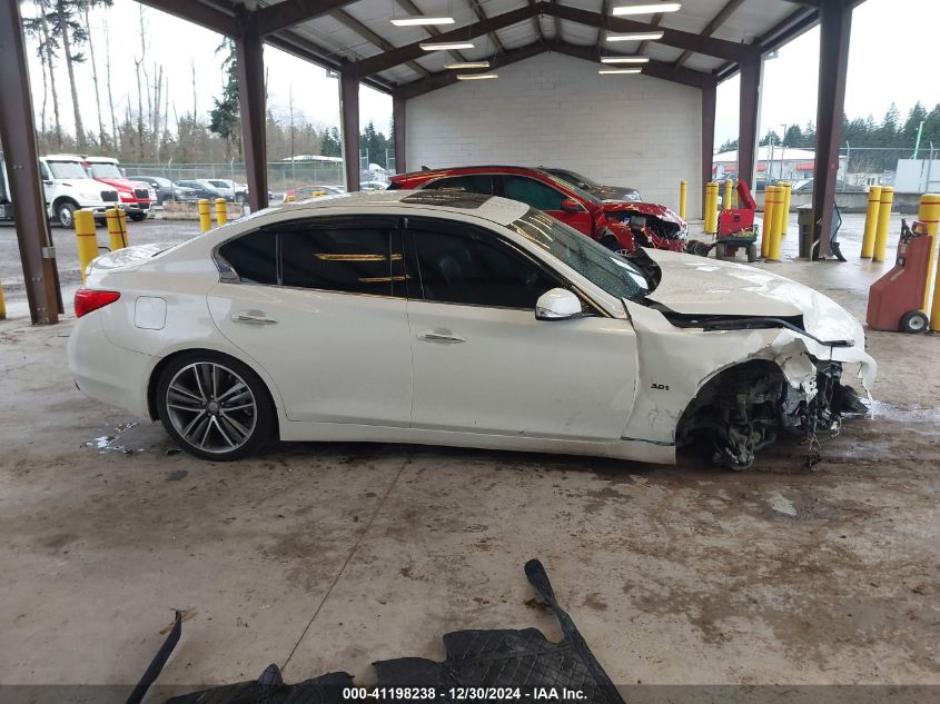 2016 Infiniti Q50 3.0T Sport VIN: JN1EV7AR2GM344173 Lot: 41198238