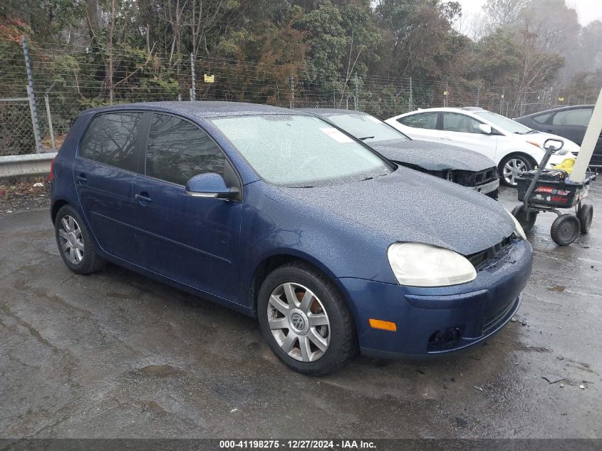 2006 Volkswagen Rabbit 4-Door VIN: WVWDR71K16W186878 Lot: 41198275