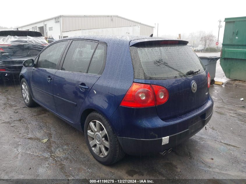 2006 Volkswagen Rabbit 4-Door VIN: WVWDR71K16W186878 Lot: 41198275