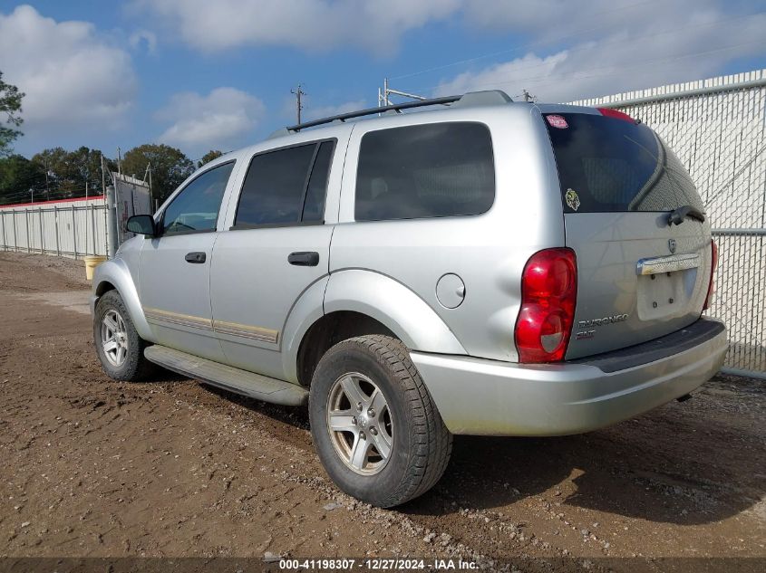 2005 Dodge Durango Slt VIN: 1D4HD48N85F580247 Lot: 41198307