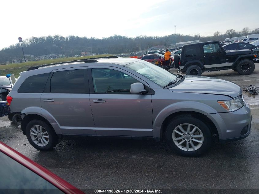 2016 Dodge Journey Sxt VIN: 3C4PDCBG6GT127265 Lot: 41198326