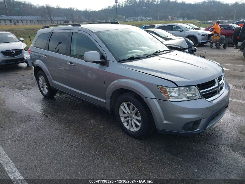 2016 Dodge Journey Sxt VIN: 3C4PDCBG6GT127265 Lot: 41198326