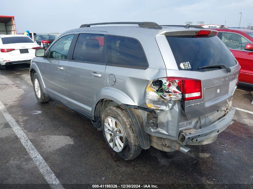 2016 Dodge Journey Sxt VIN: 3C4PDCBG6GT127265 Lot: 41198326