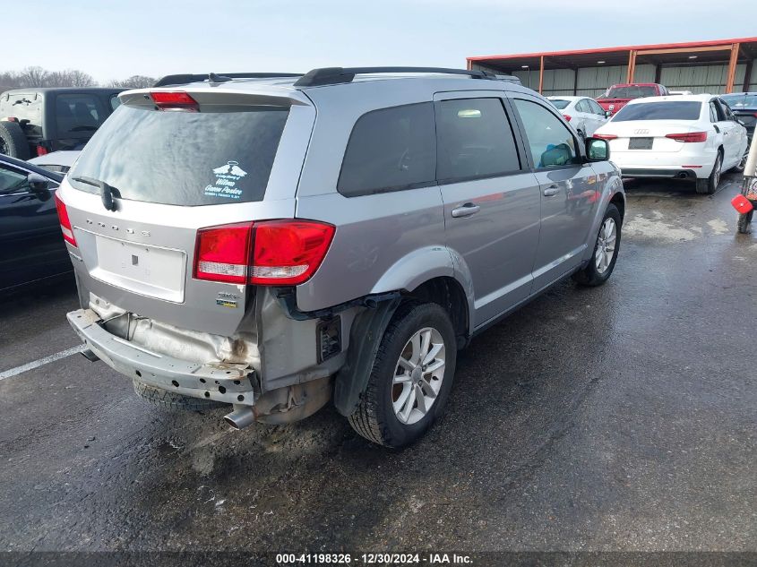 2016 Dodge Journey Sxt VIN: 3C4PDCBG6GT127265 Lot: 41198326