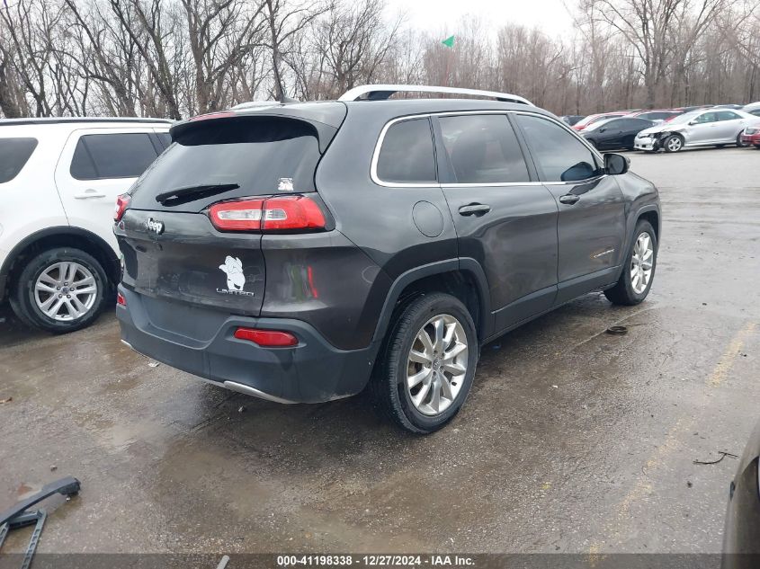 2017 Jeep Cherokee Limited Fwd VIN: 1C4PJLDB3HW518184 Lot: 41198338