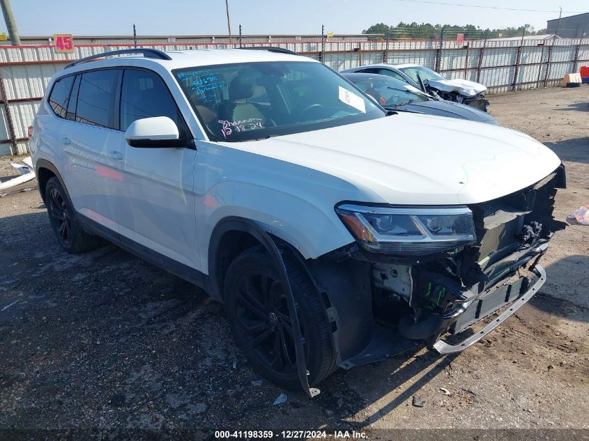 2022 Volkswagen Atlas 2.0T Se W/Technology VIN: 1V2WP2CA2NC501451 Lot: 41198359