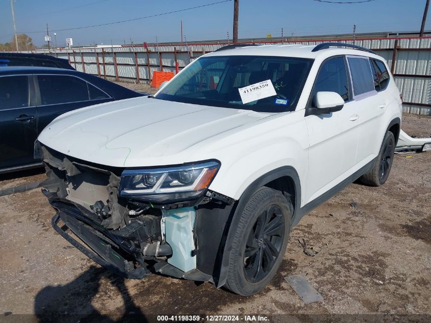 2022 Volkswagen Atlas 2.0T Se W/Technology VIN: 1V2WP2CA2NC501451 Lot: 41198359