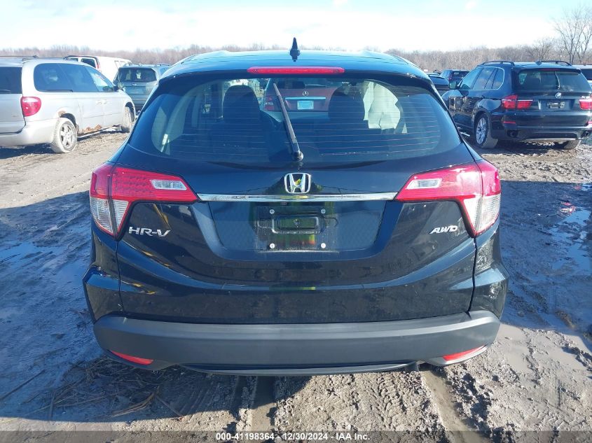 2021 Honda Hr-V Awd Lx VIN: 3CZRU6H35MM710828 Lot: 41198364