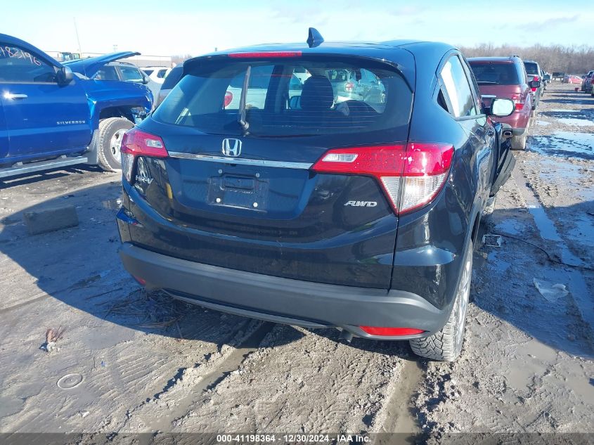 2021 Honda Hr-V Awd Lx VIN: 3CZRU6H35MM710828 Lot: 41198364