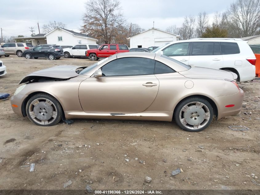 2002 Lexus Sc 430 VIN: JTHFN48Y020026242 Lot: 41198366