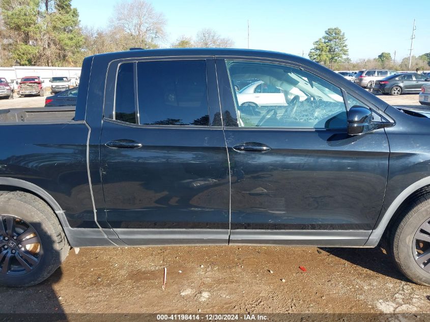 2019 Honda Ridgeline Sport VIN: 5FPYK2F1XKB005551 Lot: 41198414