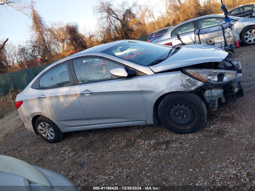 2016 Hyundai Accent Se VIN: KMHCT4AE9GU080886 Lot: 41198420