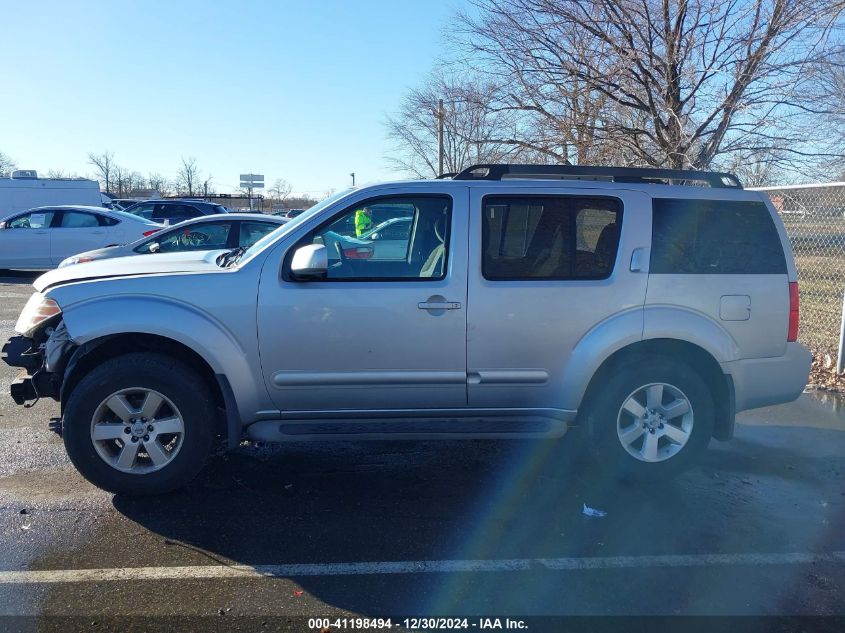 2012 Nissan Pathfinder Sv VIN: 5N1AR1NB6CC615659 Lot: 41198494