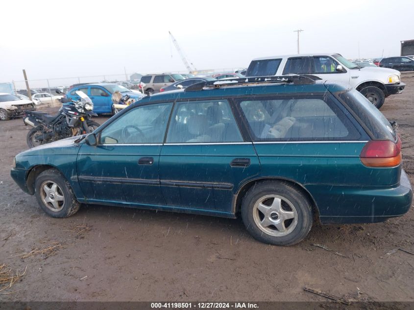 1997 Subaru Legacy L/Postal Right-Hand Drive VIN: 4S3BK4357V7307763