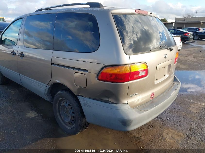 1998 Toyota Sienna Le VIN: 4T3ZF13C7WU031798 Lot: 41198519