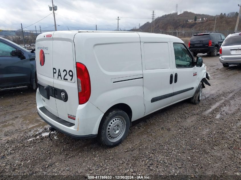 2022 Ram Promaster City Tradesman VIN: ZFBHRFAB9N6Y63124 Lot: 41198633