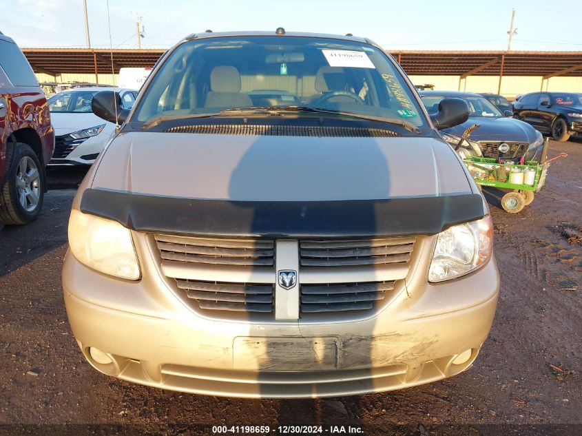 2005 Dodge Grand Caravan Sxt VIN: 2D4GP44L55R492434 Lot: 41198659