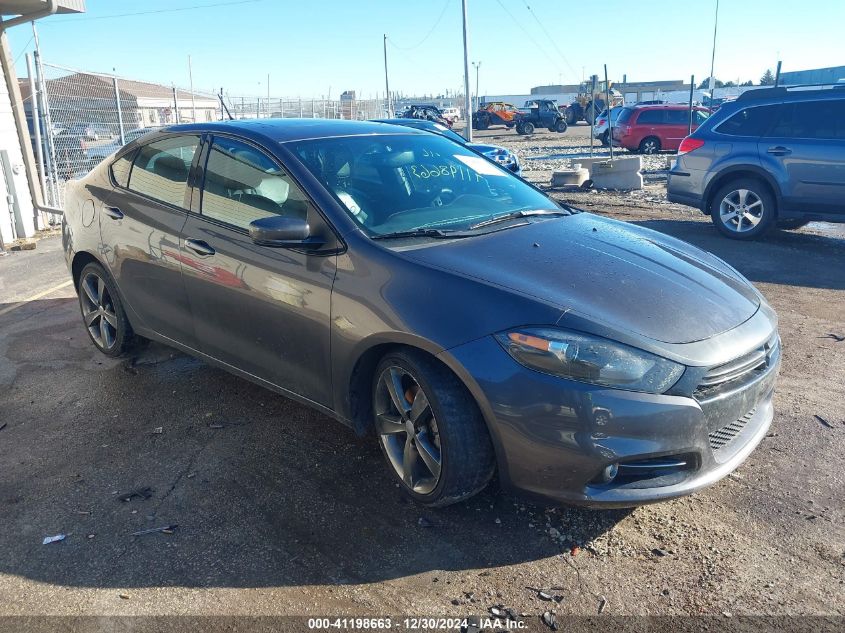 2014 Dodge Dart Gt VIN: 1C3CDFEB8ED777917 Lot: 41198663