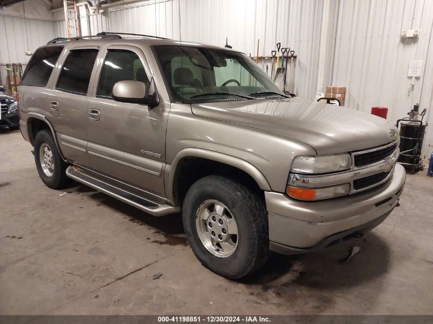 2003 Chevrolet Tahoe K1500 VIN: 1GNEK13Z53J284912 Lot: 41198851