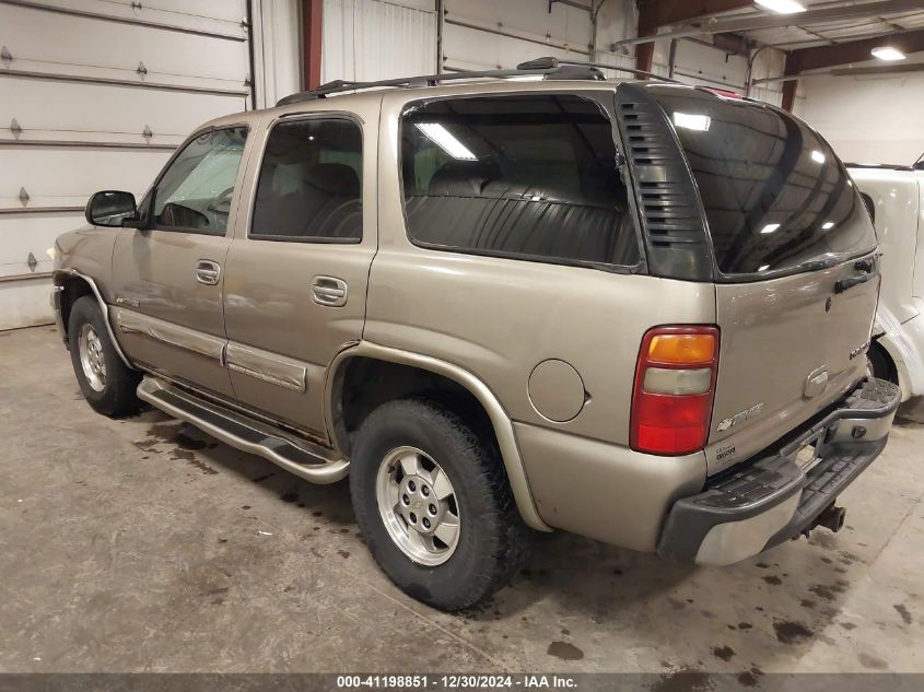 2003 Chevrolet Tahoe K1500 VIN: 1GNEK13Z53J284912 Lot: 41198851